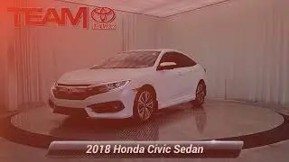 Used 2018 Honda Civic Sedan EX-T, GLEN MILLS, PA 81981B