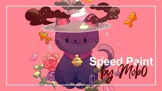 Witch Cat - Speedpaint