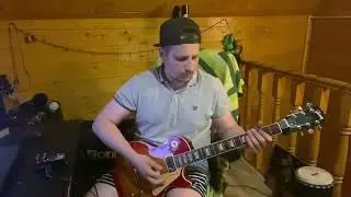 Jefferson Airplane - Somebody To Love (1 take playthrough guitar cover in drop D by Alex Stockey)