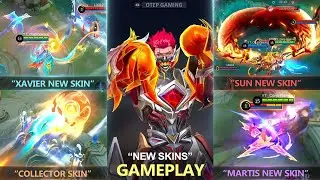New Skins Gameplay, Xavier Collector, Sun and other...