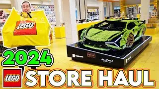 2024 LEGO Store Shopping! OVER 100 NEW SETS