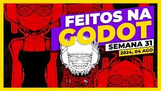 6 JOGO Feitos na GODOT para TE INSPIRAR!  - Semana 31