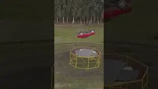 Throwing a Car onto a Trampoline