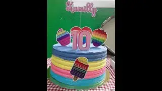 Bolo Pop it / Fidget Toys a sensação entre as  crianças ! Cake Pop it the sensation among children !