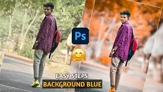 How To Blur Background in Photoshop mobile l Photoshop mobile Tutorial l Photoshop Retouching