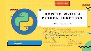 Data Analysis 4: How to Write a Python Functions