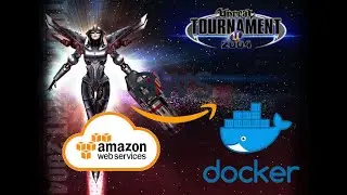 Unreal Tournament 2004 server, docker, AWS, Fargate