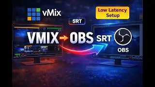 How to Send SRT from vMix to OBS (Full Tutorial)