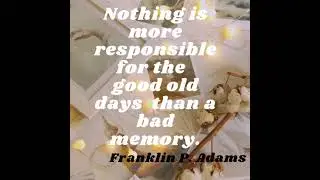 FRANKLIN P.ADAMS-QUOTE