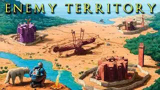 We Lived Among Enemy Pro Clans for 90 Hours in Vanilla Rust...