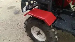 Переделка мототрактора завершение