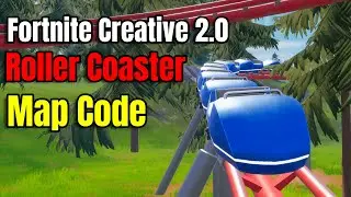 Roller Coaster Fortnite Creative 2.0 map code / Amusement Park Fortnite Map code
