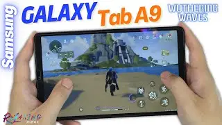 Samsung Tab A9 Wuthering Waves Gaming Review | FPS & Battery Drain test