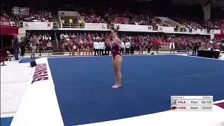Shallon Olsen Floor Alabama @ Arkansas 2023 9.850