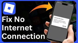 how to fix roblox connection error in iPhone