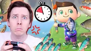 I spent 2 hours trying to catch a betta fish in Animal Crossing and I regret everything