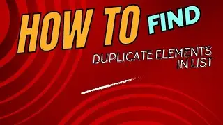 How to find duplicate elements in List, Java8+