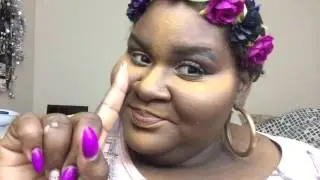 Penny metallic  eye & eggplant purple  lip *requested tutorial *