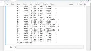 14  Basic PyTorch ANN   Part Three