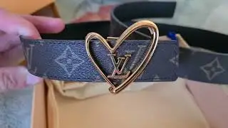 Louis Vuitton belt fall in love