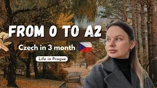 How I Reached A2 in 3 Months — Then I Took the Official A2 Exam at Charles University 🇨🇿