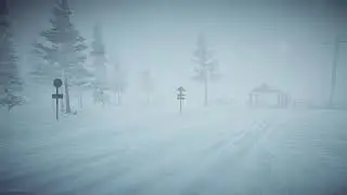 8 Hours Blizzard Sounds & Howling wind | Winter Storm Sounds | Heavy Snowstorm
