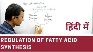 Regulation of Fatty acid synthesis in Hindi