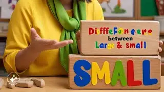 Concepts of Large and Small ECCE kids Nursery Class