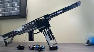 LEGO Semi-Automatic Shell-Ejecting AR