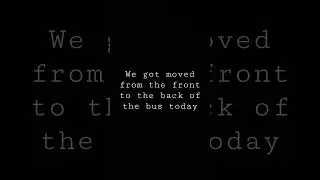 The bus 