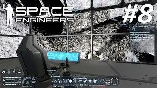 Space Engineers #8 - Майним астероиды