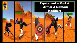 Unity Game - Equipment - Armor and Damage Modifiers