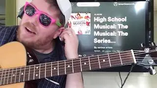 How To Play When There Was Me And You guitar // high school musical // Guitar tutorial chords