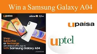 Get a chance to win Samsung Galaxy A04|| Upaisa || Ufone 4G ||