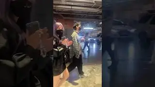 When he just love to walk with his 