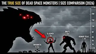 The TRUE Size of DEAD SPACE Monsters | Comparison 2026