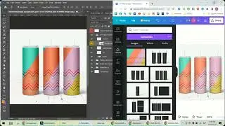 1-minute How-to: Mockup image for Photoshop & Canva. Add a design just once to wrap on all tumblers