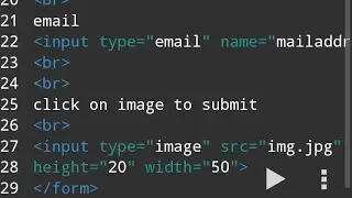 input tag in html5 | input type controls | Web Coding