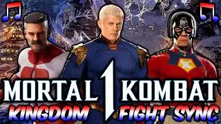 MK1 *KINGDOM* FIGHT SYNC WITH LYRICS!! (FT. DOWNSTAIT) WWE CODY RHODES THEME SONG (MORTAL KOMBAT 1)