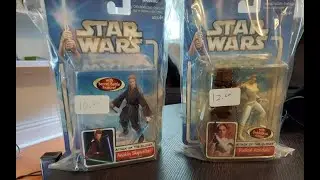 Unboxing Star Wars Attack of the Clones Padme Amedala and Anakin Skywalker