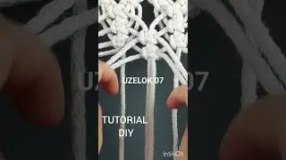 Tutorial DIY de Macrame. Tutoriail how to make a Macrame Wall Hanging step by step Tutorial.