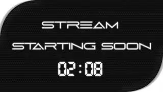 Stream Starting Soon 4K White