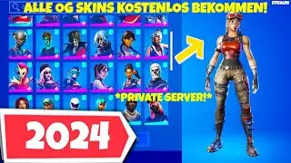 BESTER PRIVATE SERVER 😍 Alle OG SKINS in FORTNITE KOSTENLOS! 😱 (Renegade Raider) EZFN Tutorial