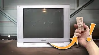 Scrapping a CRT TV for Copper and Pouring an Ingot!