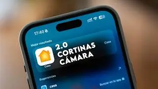 CORTINAS domóticas para HOMEKIT y cámara de SEGURIDAD.
