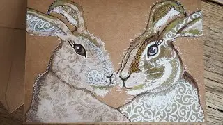 Make an Easter Rabbit Card