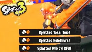 Splatoon 3 but I have Flow Aura for 3:44 in 1 game