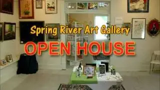 Spring River Art Gallery Open House in Hardy, Arkansas
