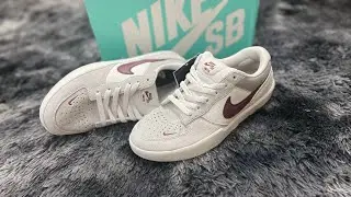 Unbox - Closing Nike SB Force 58 ‘Light Smoke Burgundy’ FQ7637-001