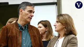 Sánchez visita la AEMET en Madrid